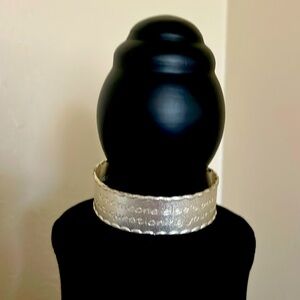 Rustic Cuff Inspirational Bracelet